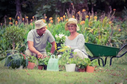 Secure payment illustration for Landscapers Turnhamgreen with encrypted checkout