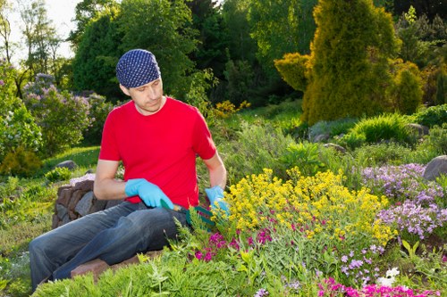 Complaint record being logged for a landscaping service